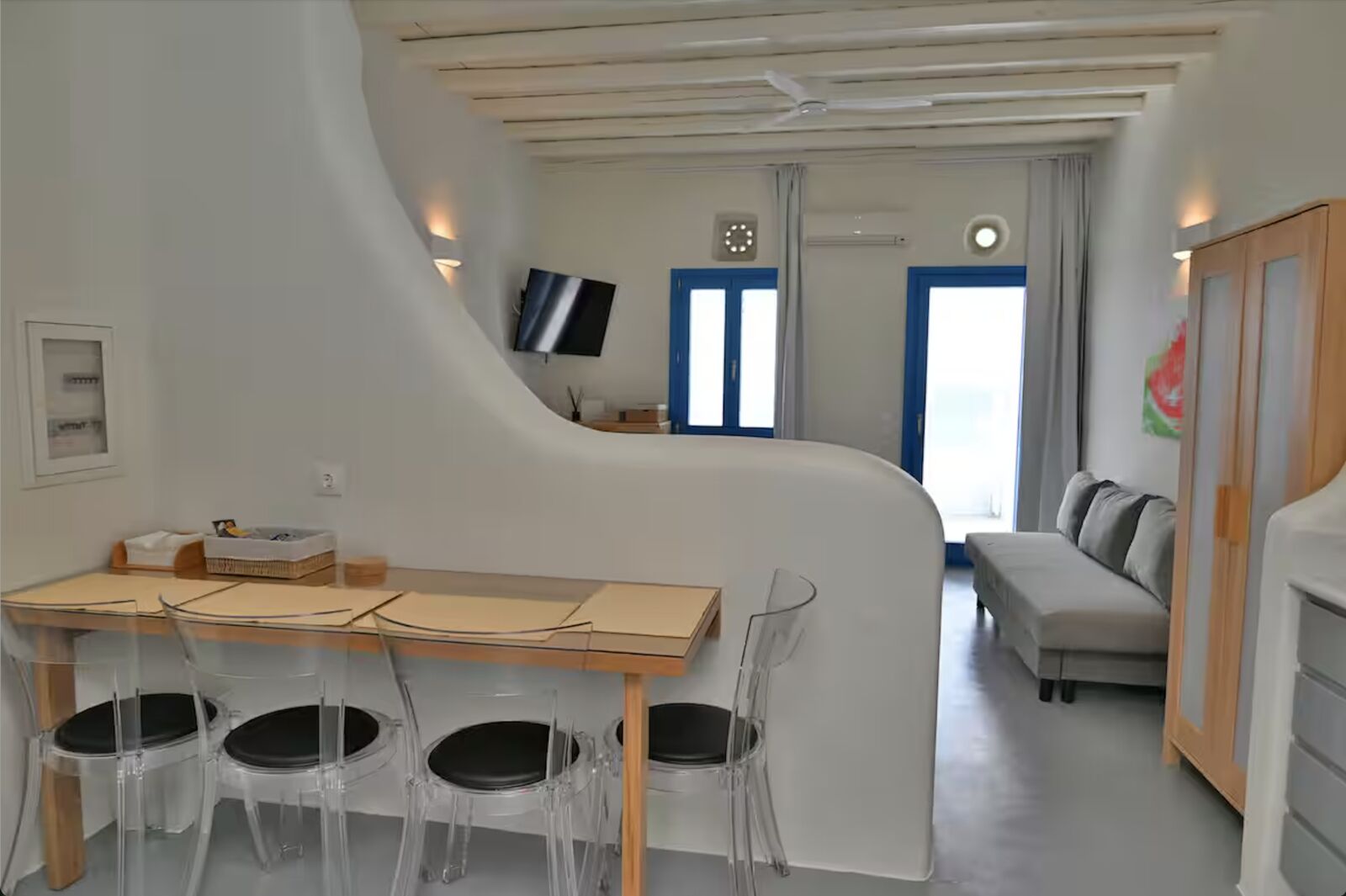 Coastal view from the balcony